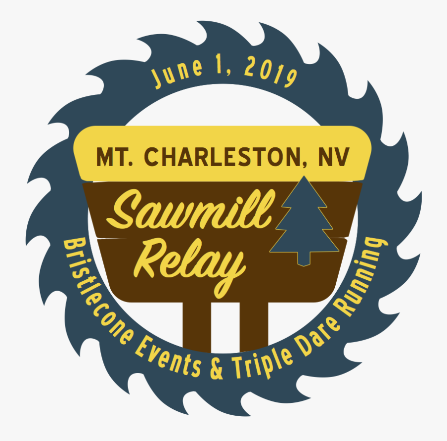 Sawmill Relay Logo On Raceraves - Saw Blade, Transparent Clipart