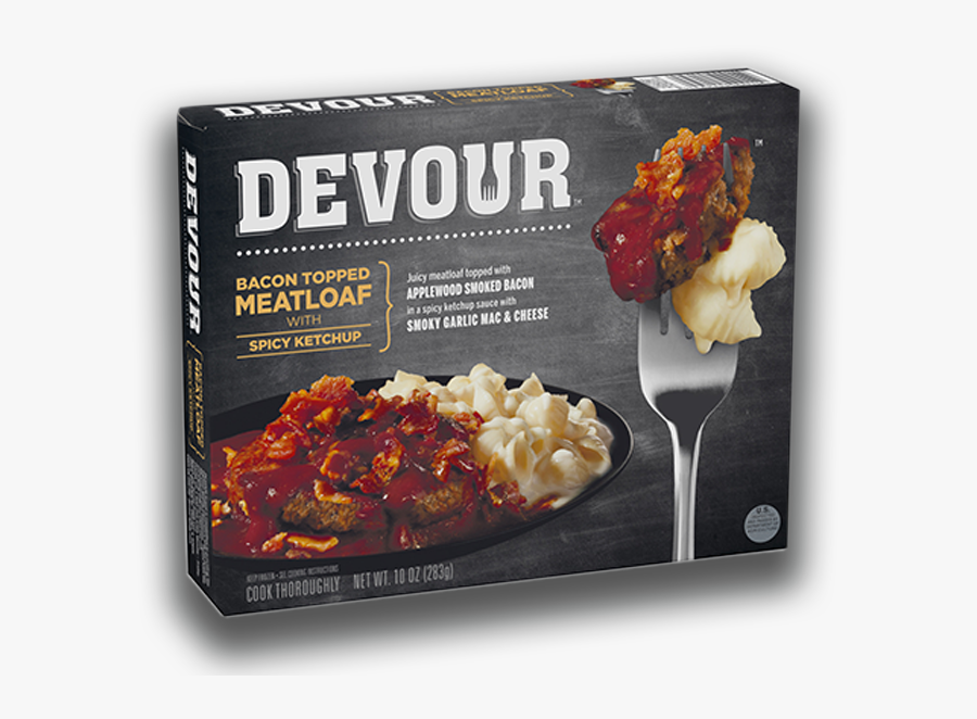 Clip Art Kraft Meatloaf - Devour Frozen Meals Angus, Transparent Clipart