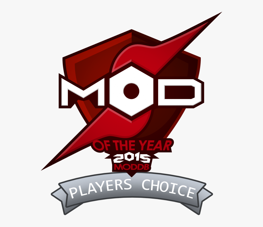 Badges - Mod Of The Year, Transparent Clipart