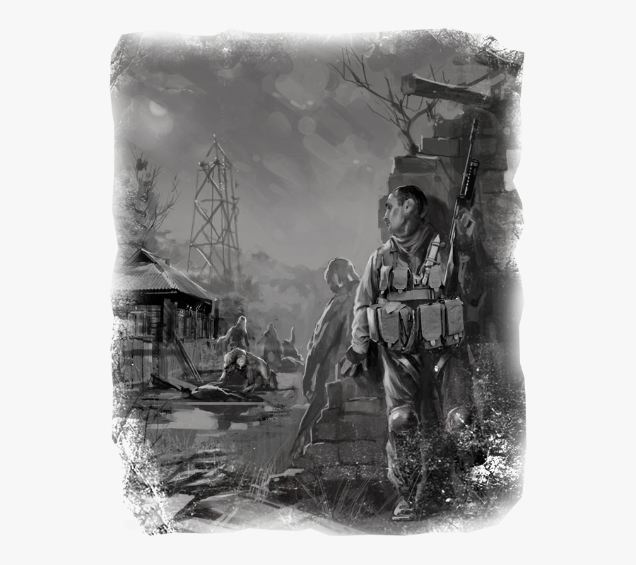 Stalker Concept Art , Png Download - Stalker Shadow Of Chernobyl Fan Art, Transparent Clipart