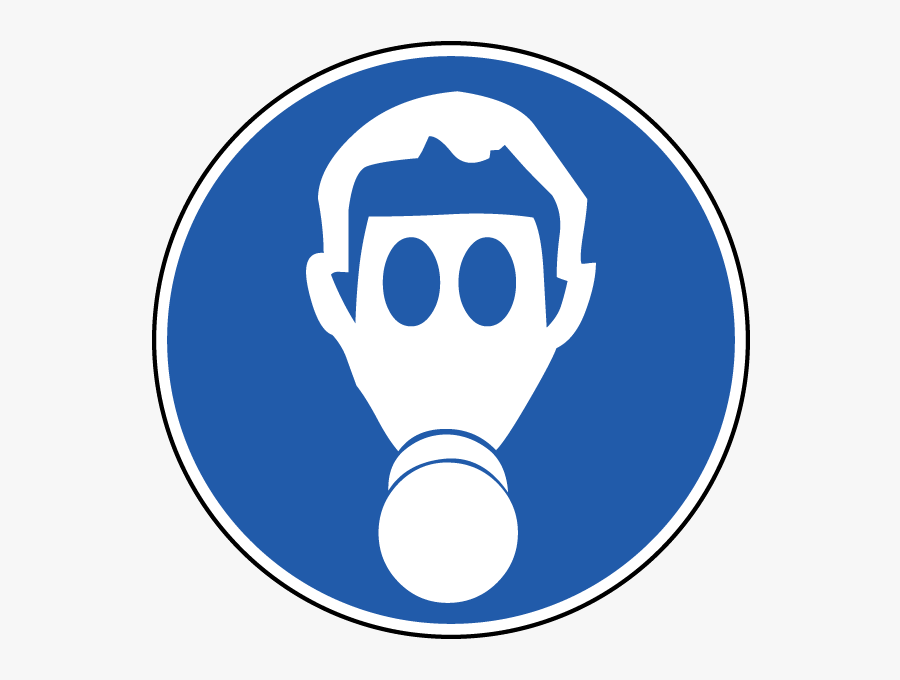 Safety Mask Logo, Transparent Clipart