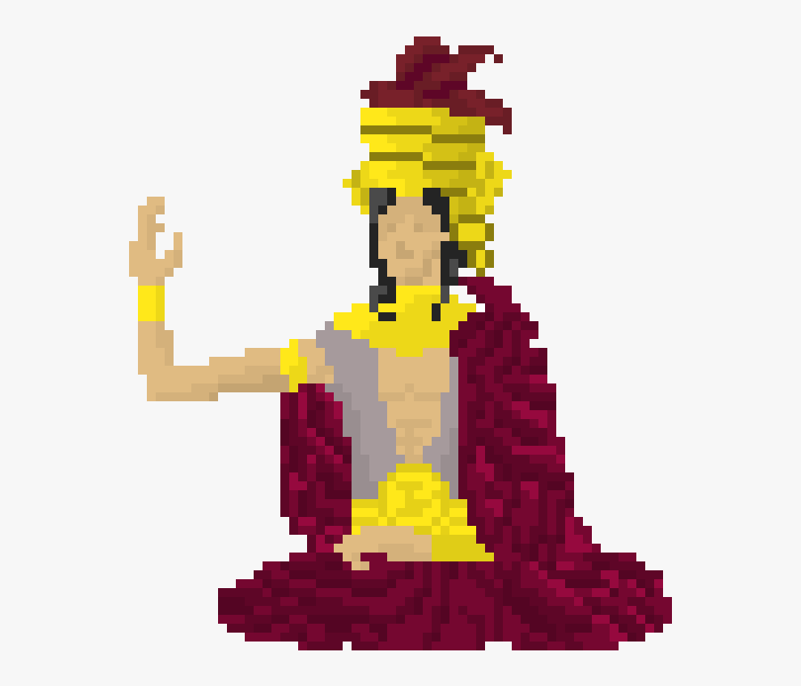 Inca Pixel Art, Transparent Clipart