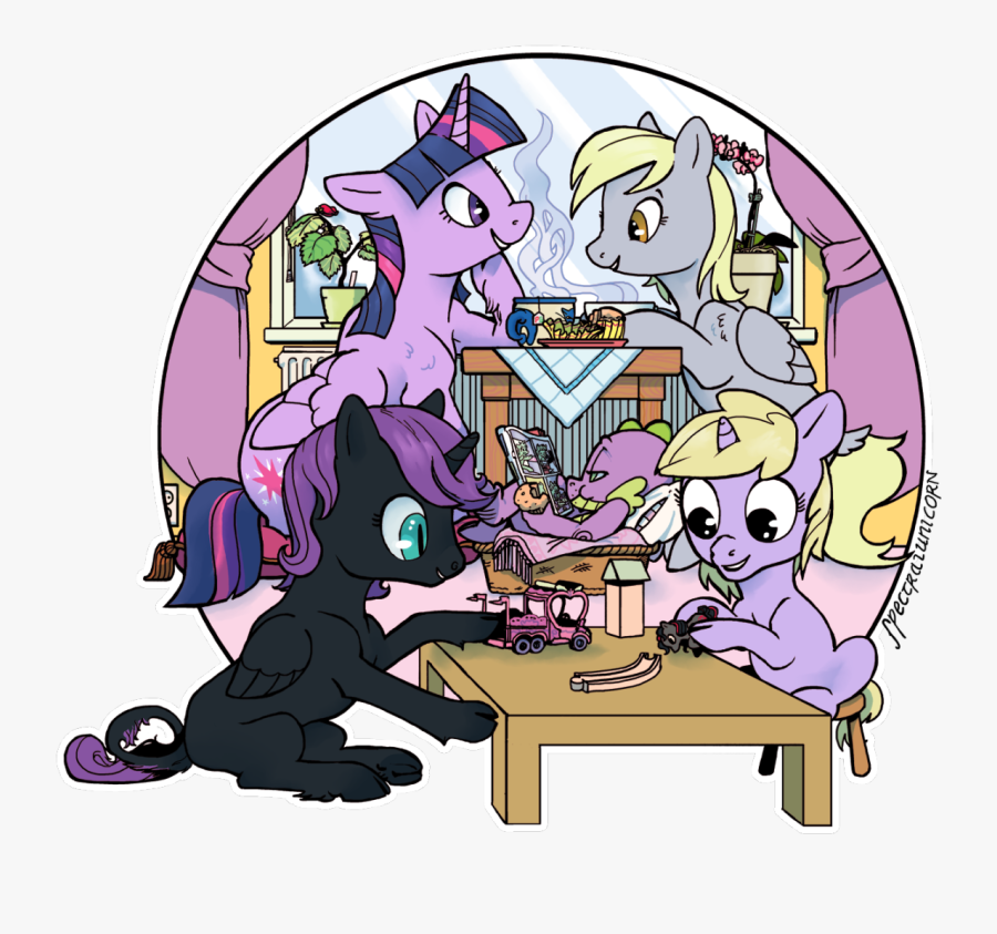 Playdate For The Single Moms - Cartoon, Transparent Clipart