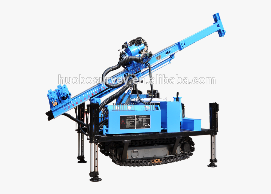 Truck Mounted Ground Hole Borehole Drilling Rig Machines - Drilling Rig, Transparent Clipart