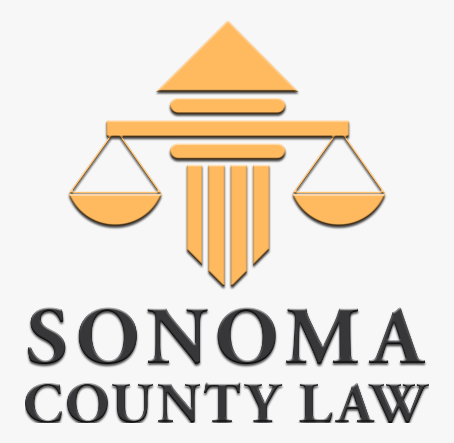 Sonoma County Law - Sign, Transparent Clipart