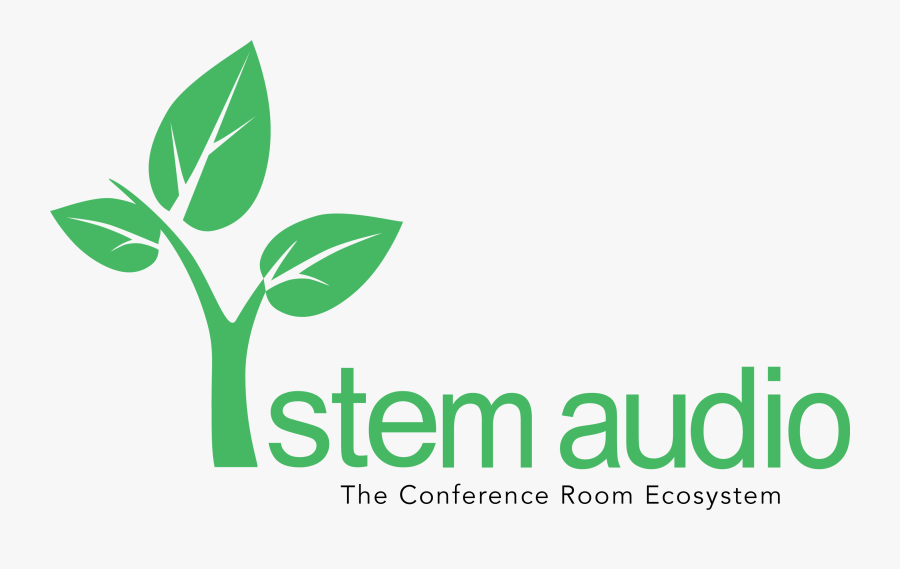 Stem Audio Logo, Transparent Clipart