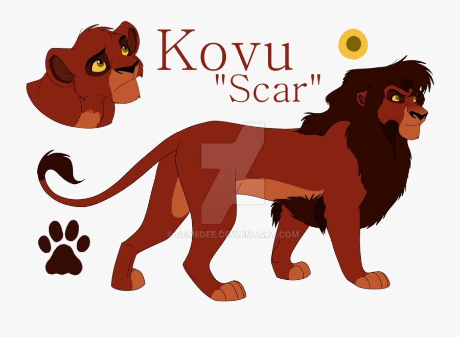 The Lion King Scar Simba Mufasa - Scar Lion King Fan Art, Transparent Clipart