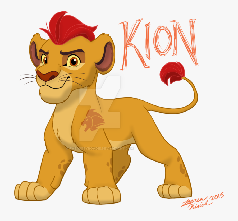 Lion Guard Characters Kion, Transparent Clipart