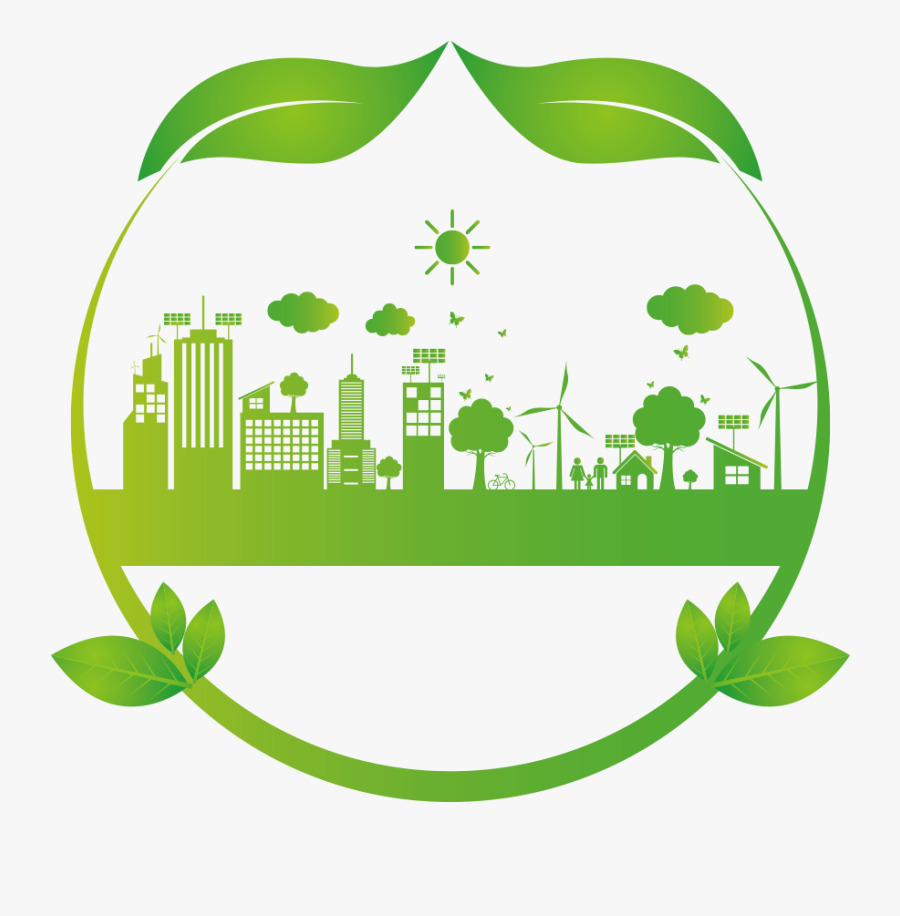 Environment Clipart Environmental Protection - Logo For Smart City, Transparent Clipart