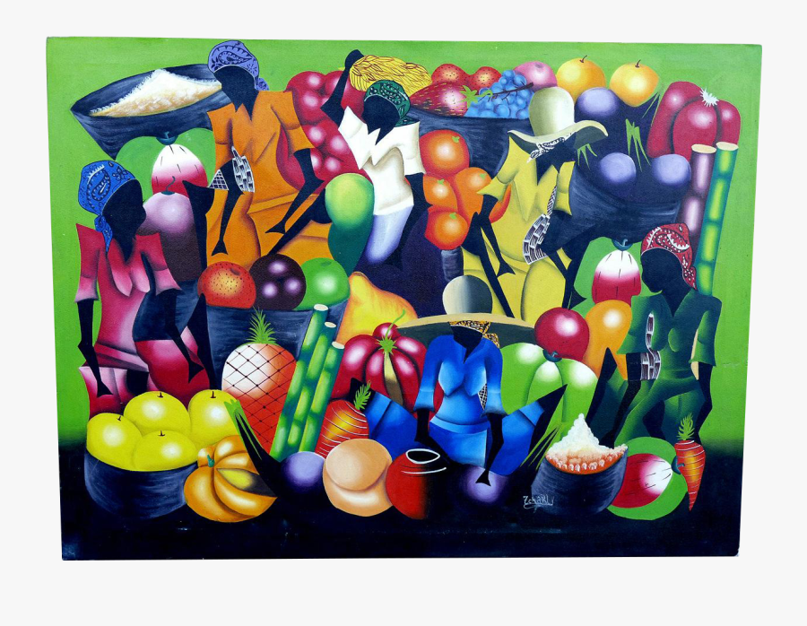 Clip Art Market Scene - Games, Transparent Clipart