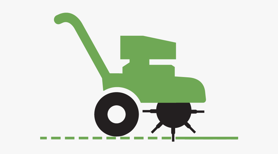 Mowing Clipart Green - Tractor, Transparent Clipart