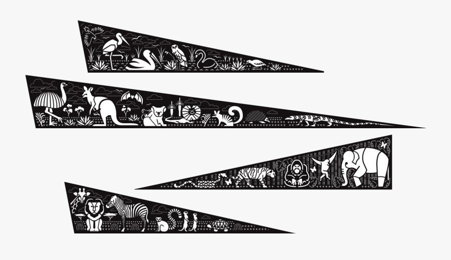 Zoo-panels - Illustration, Transparent Clipart