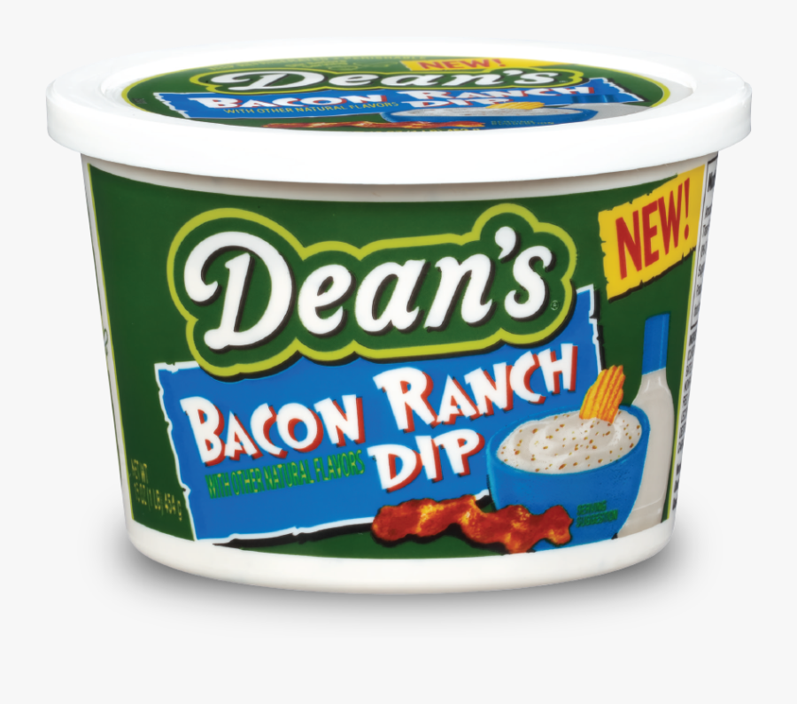 Try Dean"s Bacon Ranch Dip - Dean's Ranch Dip, Transparent Clipart