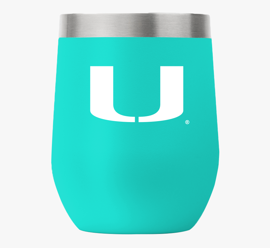 Miami 12 Oz Stemless Teal Tumbler, Transparent Clipart