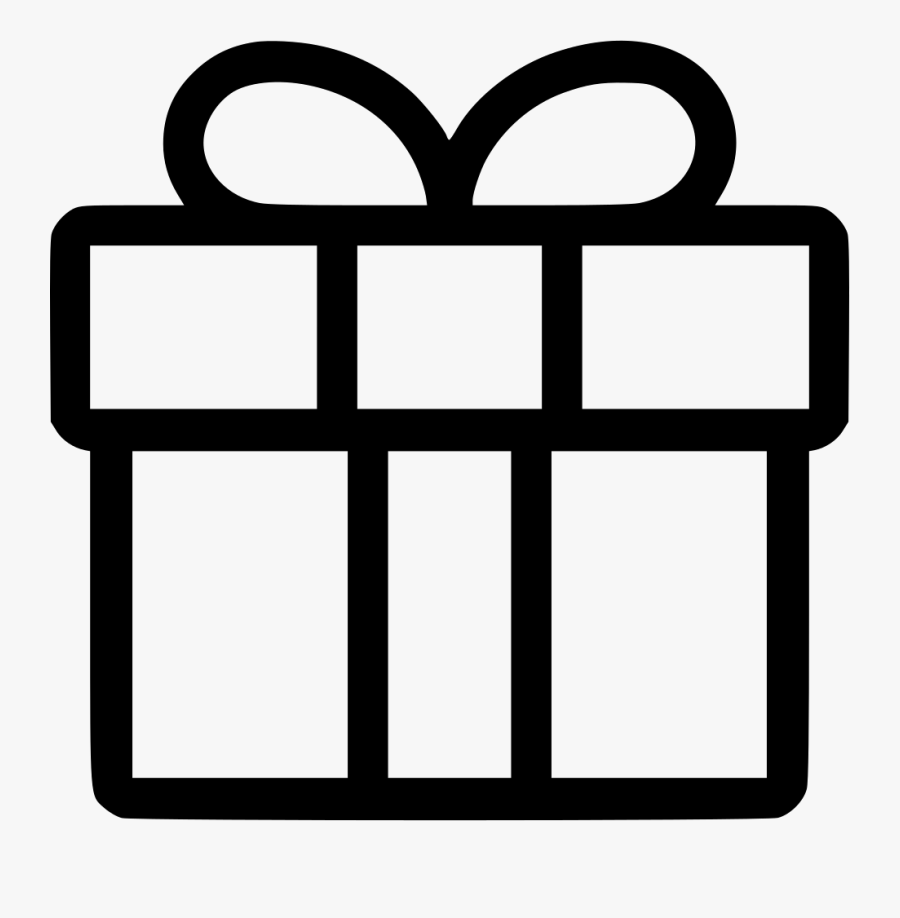 Box Christmas Event Present Svg Png Icon - Free Gift Icon Png, Transparent Clipart