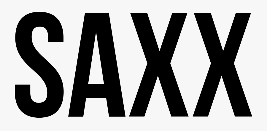 Saxx Black - Saxx Underwear Logo Png, Transparent Clipart