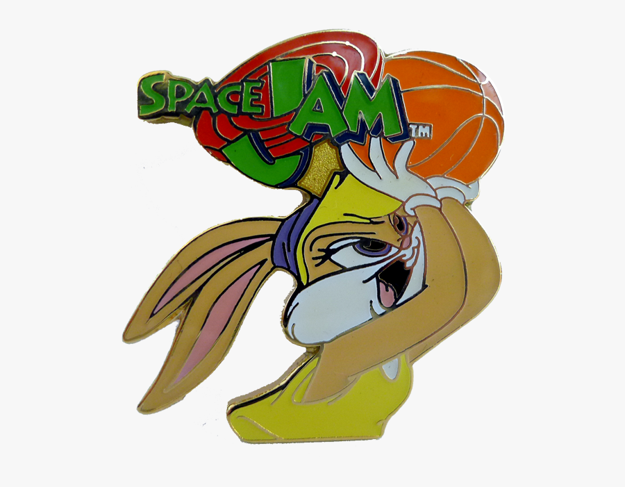 Lola Bunny Enamel Pin, Transparent Clipart