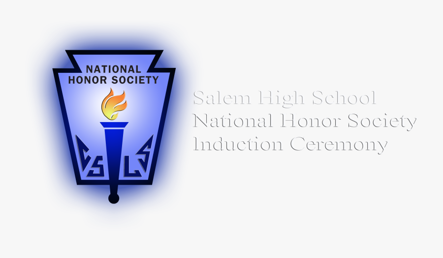 Salem High School National Honor Society Induction - National Honor Society Logo, Transparent Clipart