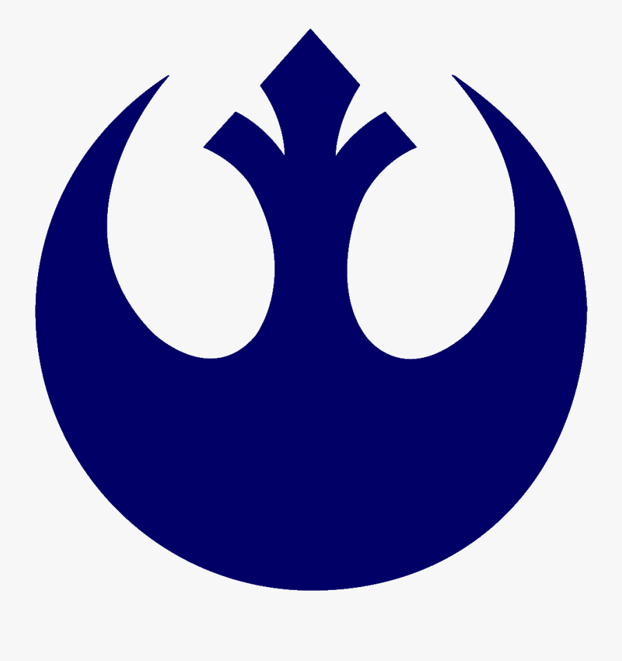 Firebird Confederacy Blue - Rebel Alliance Logo Eps, Transparent Clipart