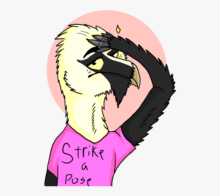 Sassy Gay Bird - Illustration, Transparent Clipart