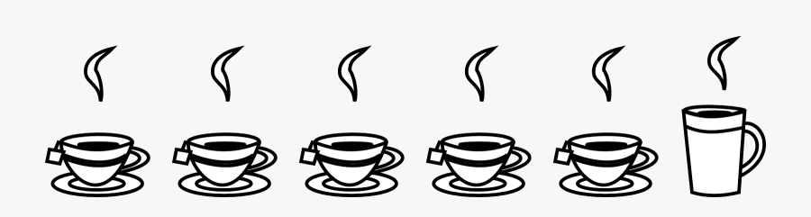 Free Coffee Borders Transparent Clipart , Png Download - Coffee Cup Border Clip Art Free, Transparent Clipart