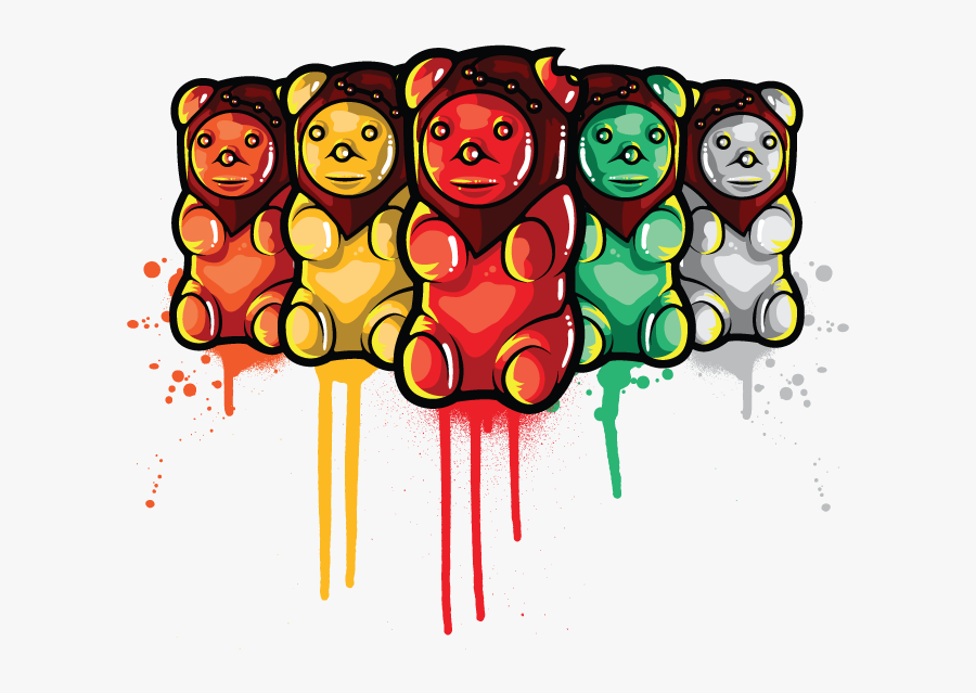 Gummy Bear Ewok, Transparent Clipart