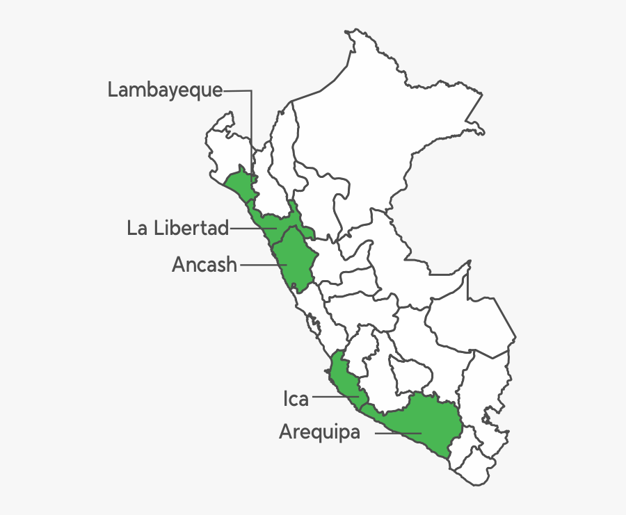 Map Lima Bean Stew Santial Cabze - Map Of Peru No Background, Transparent Clipart