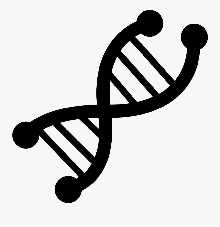 Dna Chain Science Symbol - Genetic Icon, Transparent Clipart