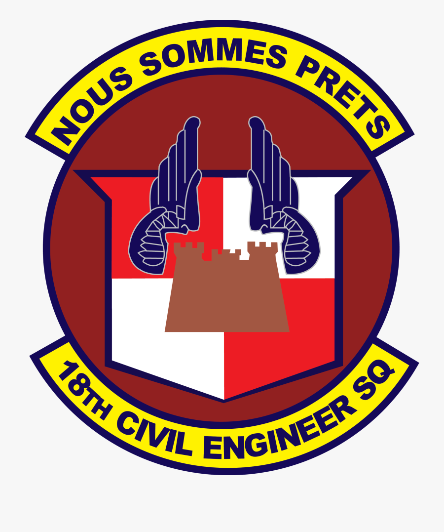 - - 18th Civil Engineer Squadron, Transparent Clipart