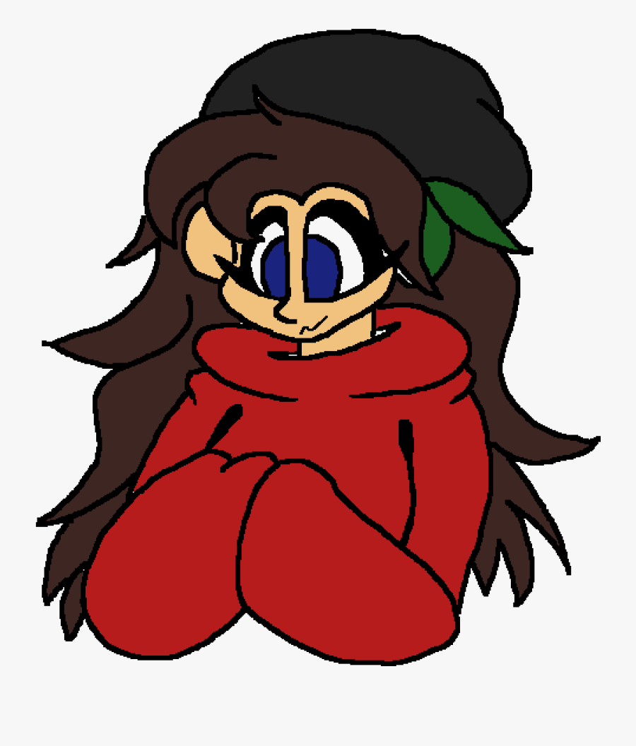 Cute Lesbain Couple Drawing, Transparent Clipart