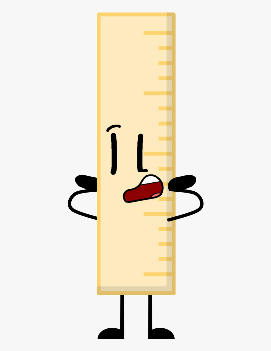 Ruler Pose , Transparent Cartoons - Object Shows Ruler, Transparent Clipart