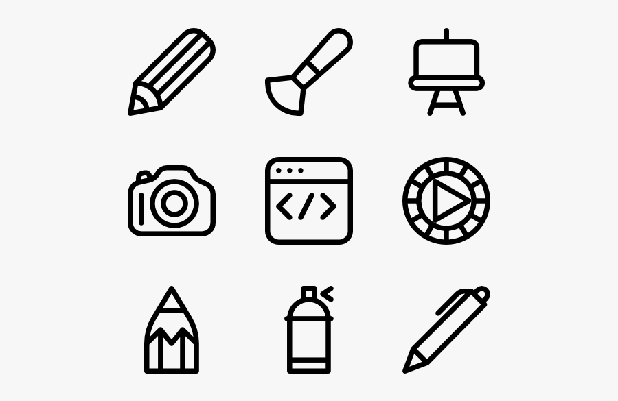 Creative Tools - Fitness Icon, Transparent Clipart