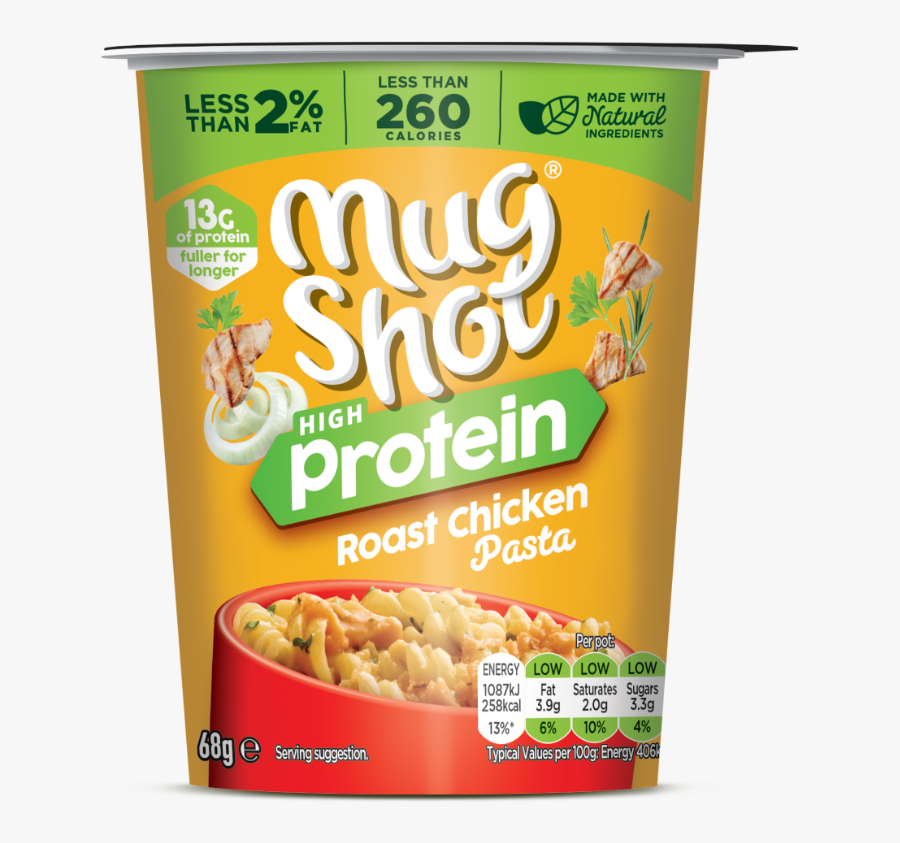 High Protein Roast Chicken Pasta - Convenience Food, Transparent Clipart