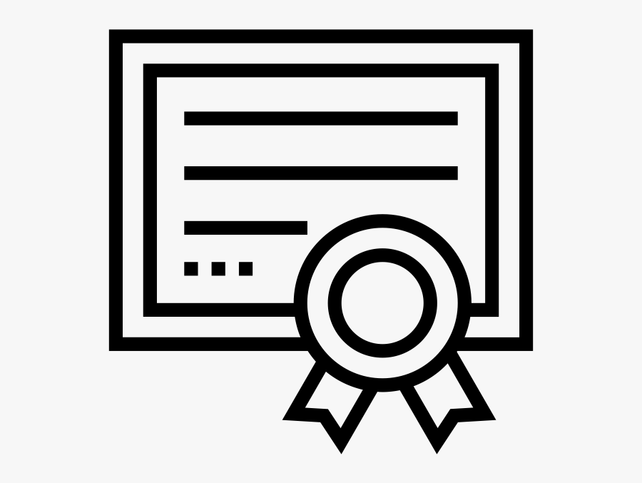 Certification, Transparent Clipart
