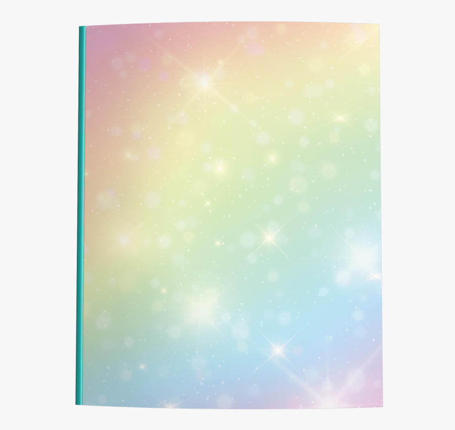 Pastel Rainbow Gradient Composition Notebook - Display Device, Transparent Clipart