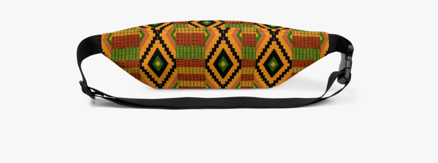 Kente Print Fanny Pack - Hot Girl Summer Bag, Transparent Clipart