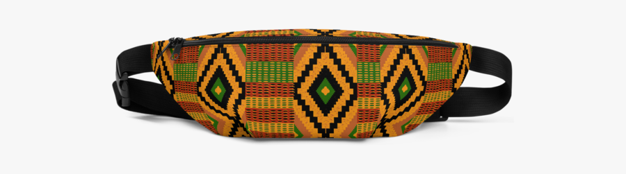 Kente Print Fanny Pack - Fanny Pack, Transparent Clipart