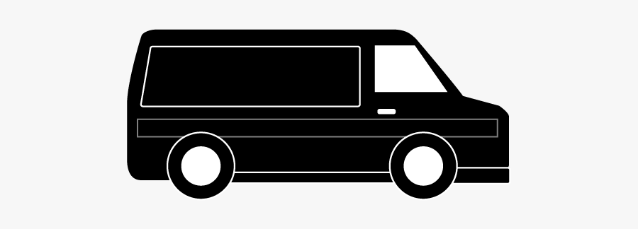 Compact Van, Transparent Clipart
