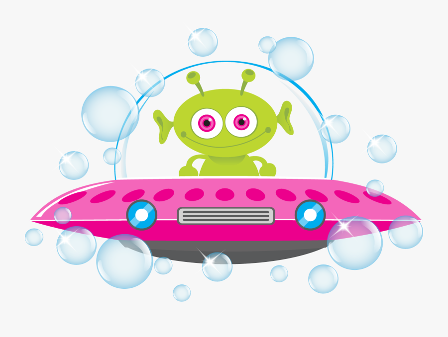 Martian Car Wash, Transparent Clipart