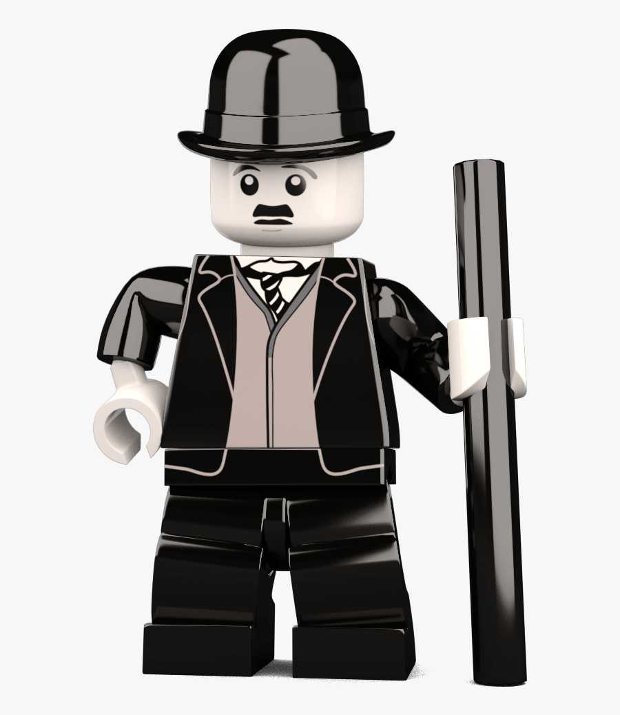 Charlie Chaplin - Lego Charlie Chaplin, Transparent Clipart