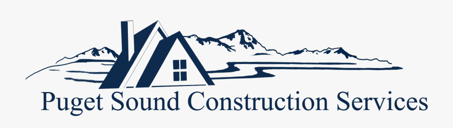 Puget Sound Construction Services - Graphic Design, Transparent Clipart