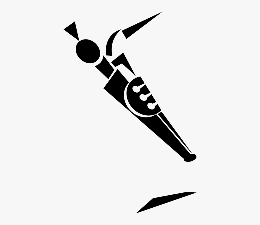 Vector Illustration Of Bassoon Double Reed Woodwind, Transparent Clipart