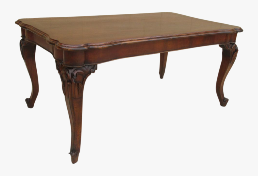 Transparent Dining Table Clipart - Antique Dining Table Png, Transparent Clipart