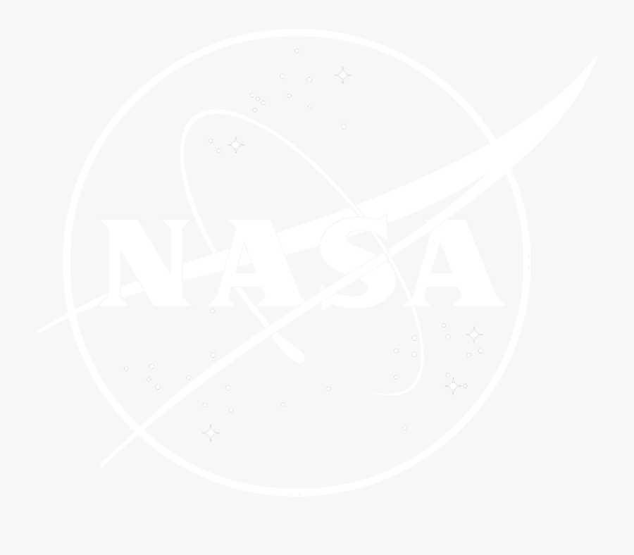 Nasa Langley Logo Png - Nasa Black And White Logo, Transparent Clipart