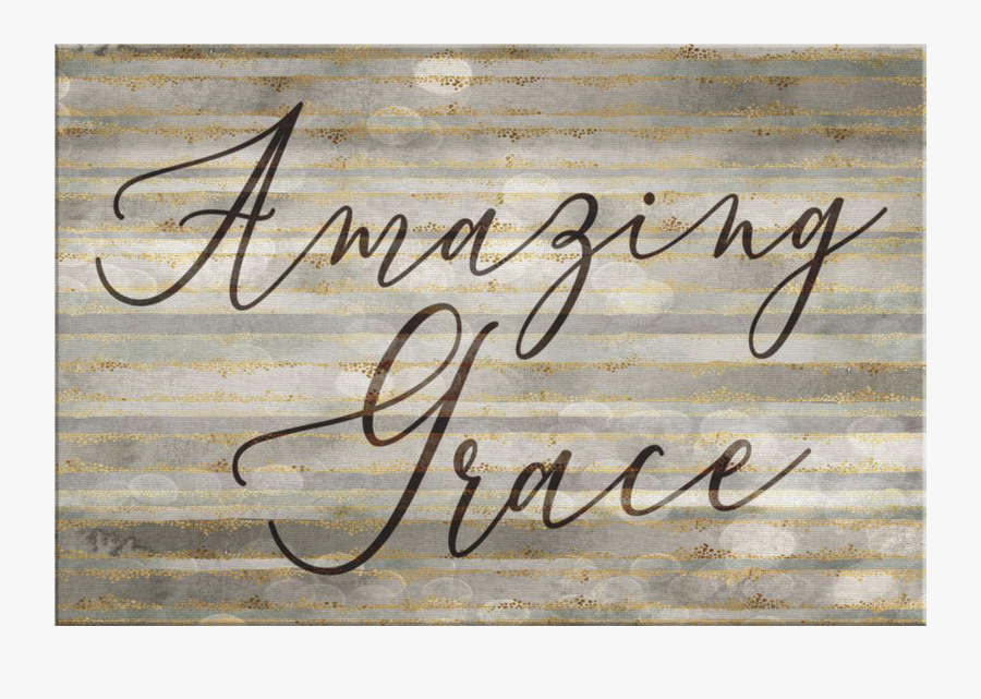 "amazing Grace - Calligraphy, Transparent Clipart