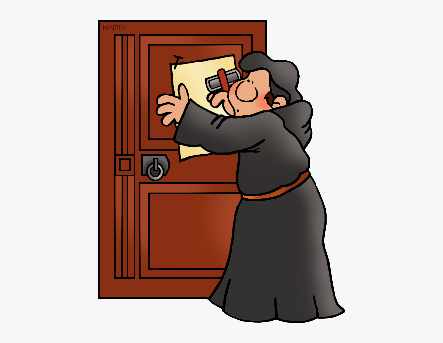 Martin Luther - Martin Luther Reformation Clipart, Transparent Clipart