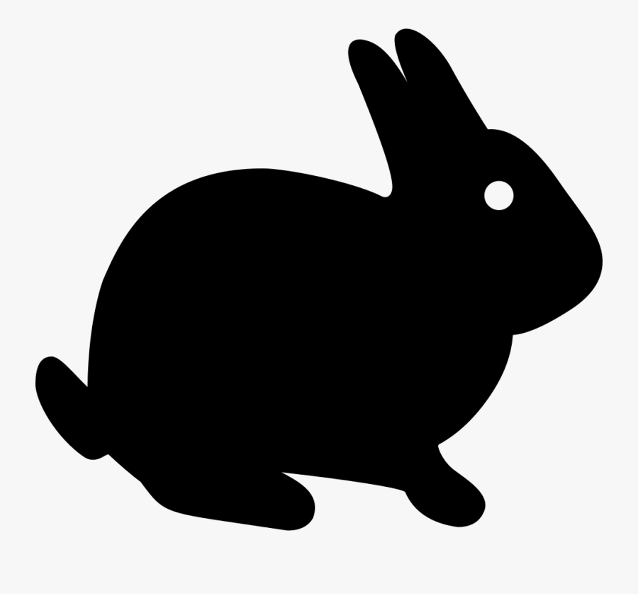Clip Art Bunny Tail Svg - Conejo Icon Png, Transparent Clipart