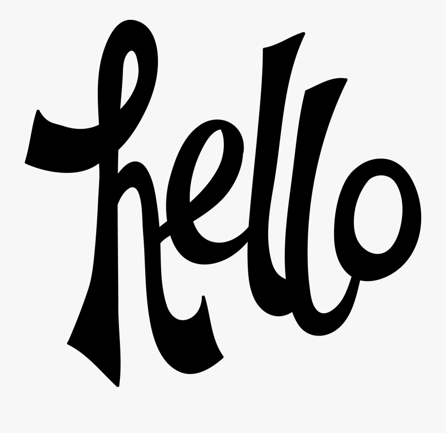 Calligraphy, Transparent Clipart