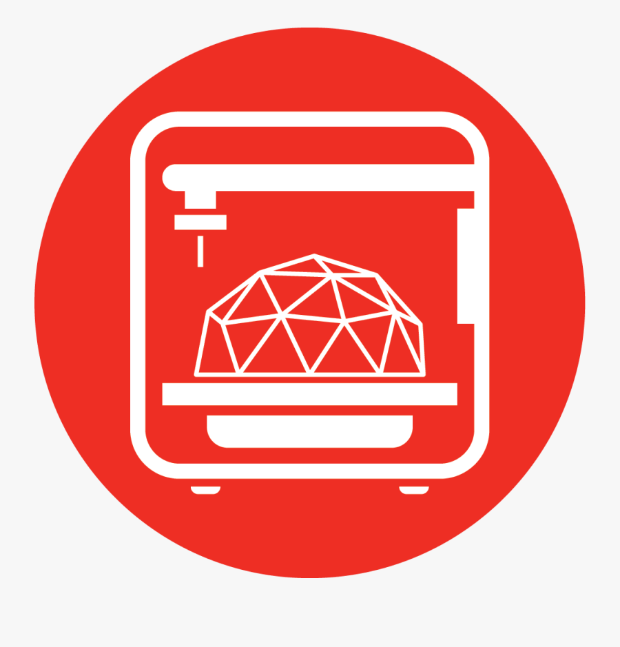 Services Icons 3d Printing - Emblem, Transparent Clipart