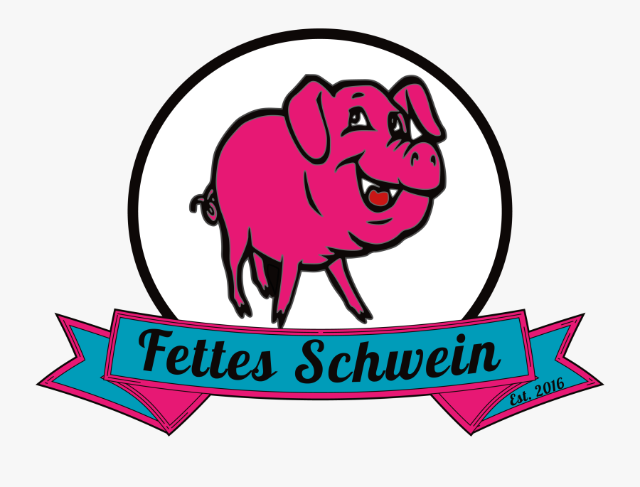 Fettes Schwein, Transparent Clipart